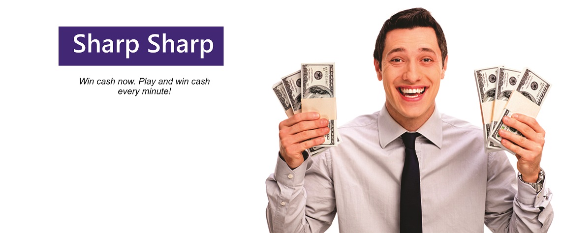 Sharp sharp game banner